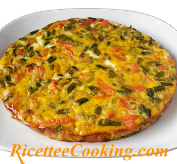 Frittata di verdure miste
